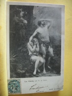 B10 3704 - LA CHUTE , PAR A. DE LEMUD - MUSEE DE NANCY - 1904 - Paintings