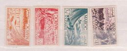 MAROC        N° YVERT  271/274          NEUF SANS CHARNIERES  ( N  475  ) - Unused Stamps
