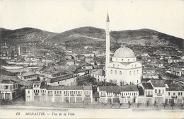 Monastir (Bitola, Serbie, Macédoine) - Vue De La Ville, Mosquée, Minaret - Carte N° 16 - Macedonia Del Norte