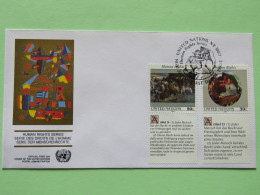 United Nations (New York) 1991 FDC Cover - Declaration Of Human Rights - Lettres & Documents