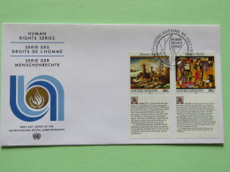 United Nations (New York) 1993 FDC Cover - Declaration Of Human Rights - Covers & Documents