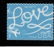 447610594 USA 2017 POSTFRIS MINT NEVER HINGED POSTFRISCH EINWANDFREI  SCOTT 5155 LOVE AIRPLANE AND SKYWRITING - Unused Stamps