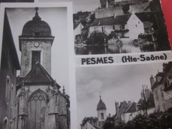 Pesmes 70 Haute Saône  CPSM Multivues  Carte Postale Europe France 1957  Timbre Muller - Pesmes