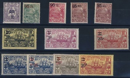 NOUVELLE-CALEDONIE   N°  127 À  138 - Unused Stamps
