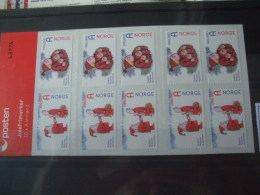 Noorwegen, Norge 2012  MNH Booklet Mi Nr 1800-1801 - Unused Stamps