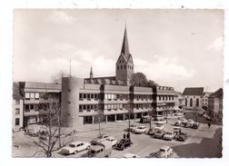 4152 KEMPEN, Rathaus Mit Marktplatz, VW - Käfer, VW Transporter - Viersen