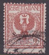 Italy-Colonies And Territories-Aegean-Scarpanto S 1  1912  2c Red Used - Egeo (Scarpanto)