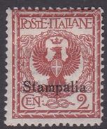 Italy-Colonies And Territories-Aegean-Stampalia S1 1912 2c Orange Brown MH - Egée (Stampalia)
