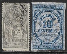 France, QUITTANCES Oblitérérs, USED - Telegraaf-en Telefoonzegels