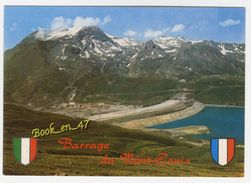 {77547} 73 Savoie Barrage Du Mont Cenis ; Douane , Atelier CITRA , Cantonnement De Grand Croix - Val Cenis