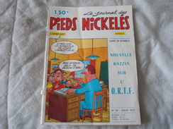 Le Journal Des Pieds Nickelés N° 78 Juillet 1972 - Pieds Nickelés, Les