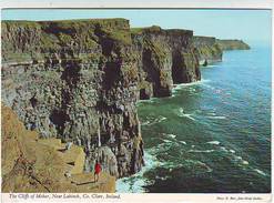 IRLANDE . THE CLIFFS OF MOHER NEAR LAHINCH Co. CLARE . ANIMEE - Clare