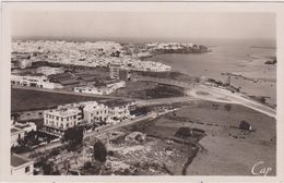 Cpa,MAROC,RABAT,afrique Du Nord,vue Sur La Ville En 1946,aprés Guerre,vins Valmaure Fabrique,droguerie Laforet,rare - Rabat