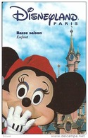 + PASSEPORT DISNEYLAND BASSE SAISON ENFANT MINNIE D'HIVER SPEOS 99/02 /MIN 79.00 GROUPE SCOLAIRE ETAT COURANT - Passeports Disney