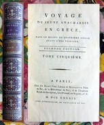 BARTHELEMY (Jean-Jacques). Voyage Du Jeune Anacharsis En Grèce. Tome V - 1701-1800