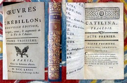 CREBILLON.Œuvres, Nouvelle - Tome Premier. 1772 - 1701-1800