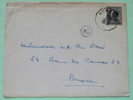 Belgium 1935 Cover Humbeek To Bruxelles - King Leopold III - 1934-1935 Leopold III