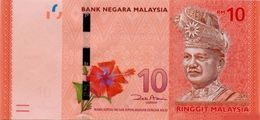 MALAYSIA 10 RINGGIT ND (2012) P-53a UNC SIGN. AZIZ [MY151a] - Malasia