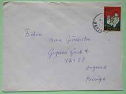 Finland 1977 Cover Karjaa To Sweden - Orthodox Church Valamo - Storia Postale