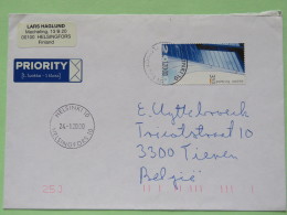 Finland 2000 Cover Helsinki To Belgium - Museum Of Contemporary Art - Cartas & Documentos