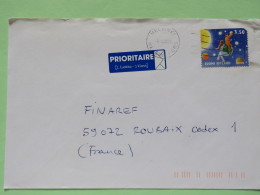 Finland 2000 Cover Helsinki To France - Valentine 's Day - Covers & Documents