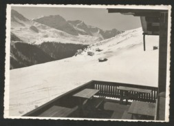 LANGWIES GR Fondei Skihaus CASANNA Ca. 1945 - Langwies