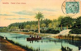 EGYPTE  - ISMAÏLIA - LE PASSE SUR LE CANAL D'EAU DOUCE - Ismaïlia