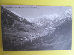 Klosters Mit Silvrettagletscher Vom Cavadurli Aus - Klosters