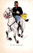 MILITARIA - RIDING OFFICER / OFFICIER À CHEVAL - ILLUSTRATION / ARTIST SIGNED : SCHOENPFLUG - 1903 - B.K.W.I. (w-575) - Schoenpflug, Fritz