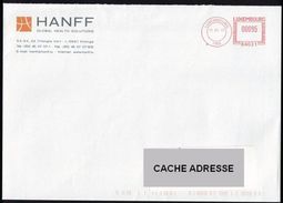 Luxembourg EMA Empreinte Postmark HANFF Global Health Solutions 5691 Ellange - Franking Machines (EMA)