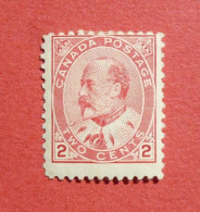 Timbre Canada N° 79  Unused (*) - Nuovi