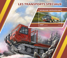 CENTRAL AFRICA 2017 ** Special Transport Spezialtransporter S/S - IMPERFORATED - DH1727 - Andere (Aarde)
