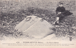 CPA PIERRE BÉNITE. LA PIERRE BÉNITE. ANIMEE - Pierre Benite