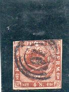 DANEMARK 1855-63 O - Used Stamps