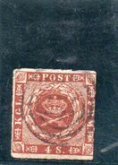 DANEMARK 1855-63 O - Used Stamps