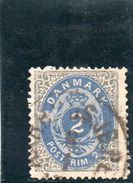 DANEMARK 1870 O - Used Stamps