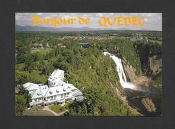 MONTMORENCY - QUÉBEC - CHUTE MONTMORENCY ET LE MANOIR MONTMORENCY - PHOTO REFLECTION - Cataratas De Montmorency