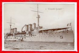 Bateau De GUERRE --  L'Edgar Quinet - Warships