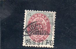 DANEMARK 1875-1903 O DENT 12.5 - Used Stamps