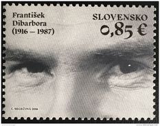 Slovaquie 2016 Centenaire De FRANTISEK DIBARBORA - Unused Stamps