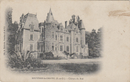 Bruyères Le Chatel 91 - Château Du Rué - Cachet Postal 1904 - Bruyeres Le Chatel