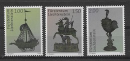 LIECHTENSTEIN 2016 ANTIQUE ORNAMENTS SET MNH - Unused Stamps