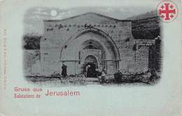 JudaÏsme.Judaïca.Juif-Israel.Jérusalem:  Gruss                  (voir Scan) - Giudaismo