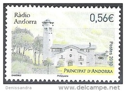 Andorre Français 2010 Michel 716 Neuf ** Cote (2010) 2.00 Euro Radio Andorra - Unused Stamps