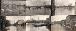 Tilleur - Lot De 6 Cartes Inondations (carte-photo) - Seraing