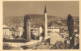 Sarajevo (Yougoslavie) - Panorama, Minaret - Edition Spéciale Chocolat Donat - Carte Non Circulée - Bosnie-Herzegovine