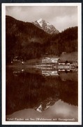 A5583 - Alte Foto Ansichtskarte - Walchensee Mit Herzogstand - Hotel Fischer - Peter Triem - Wolfratshausen