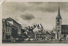 Geel :  Groote Markt - Hotels   ( Geschreven Met Zegel )  Old Cars - Geel