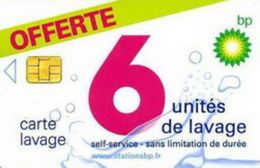 # Carte A Puce Portemonnaie Lavage BP Offerte 6u Puce1? -tres Bon Etat- - Autowäsche