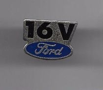 PINS  AUTOMOBILE FORD 16 V / Signé  PROGEXION /  33NAT - Ford